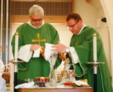 The First Sunday Masses of Rev. Mr. Nicholas StJohn as a Permanent Deacon.