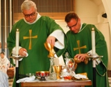 The First Sunday Masses of Rev. Mr. Nicholas StJohn as a Permanent Deacon.