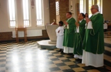 	The First Sunday Masses of Rev. Mr. Nicholas StJohn as a Permanent Deacon.