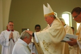 The Ordination of Nicholas StJohn to the Permanent Diaconate.Laying on of Hands and Prayer of Consecration. 