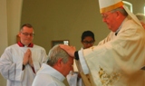 The Ordination of Nicholas StJohn to the Permanent Diaconate.Laying on of Hands and Prayer of Consecration. 