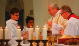 The Ordination of Nicholas StJohn to the Permanent Diaconate. The Preparation of the Altar.