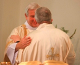 The Ordination of Nicholas StJohn to the Permanent Diaconate. Let us offer each other the sign of peace.