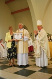 The Ordination of Nicholas StJohn to the Permanent Diaconate. The Presentation of the Papal Blessing.