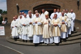 The Ordination of Nicholas StJohn to the Permanent Diaconate. The Clergy Assembled.