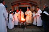 Holy Saturday - the Easter Vigil. 