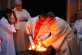 Holy Saturday - the Easter Vigil.