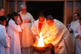 Holy Saturday - the Easter Vigil.