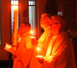 Holy Saturday - the Easter Vigil.