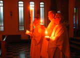 Holy Saturday - the Easter Vigil.