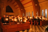 Holy Saturday - the Easter Vigil.