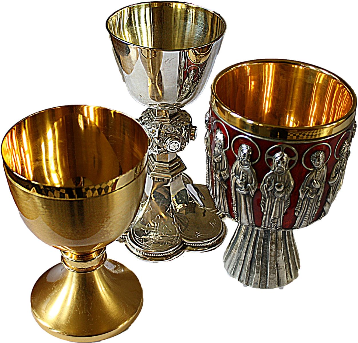 Three chalices